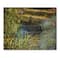 Designart - Colorful Silence At The Lake Side - Lake House Print on Natural Pine Wood